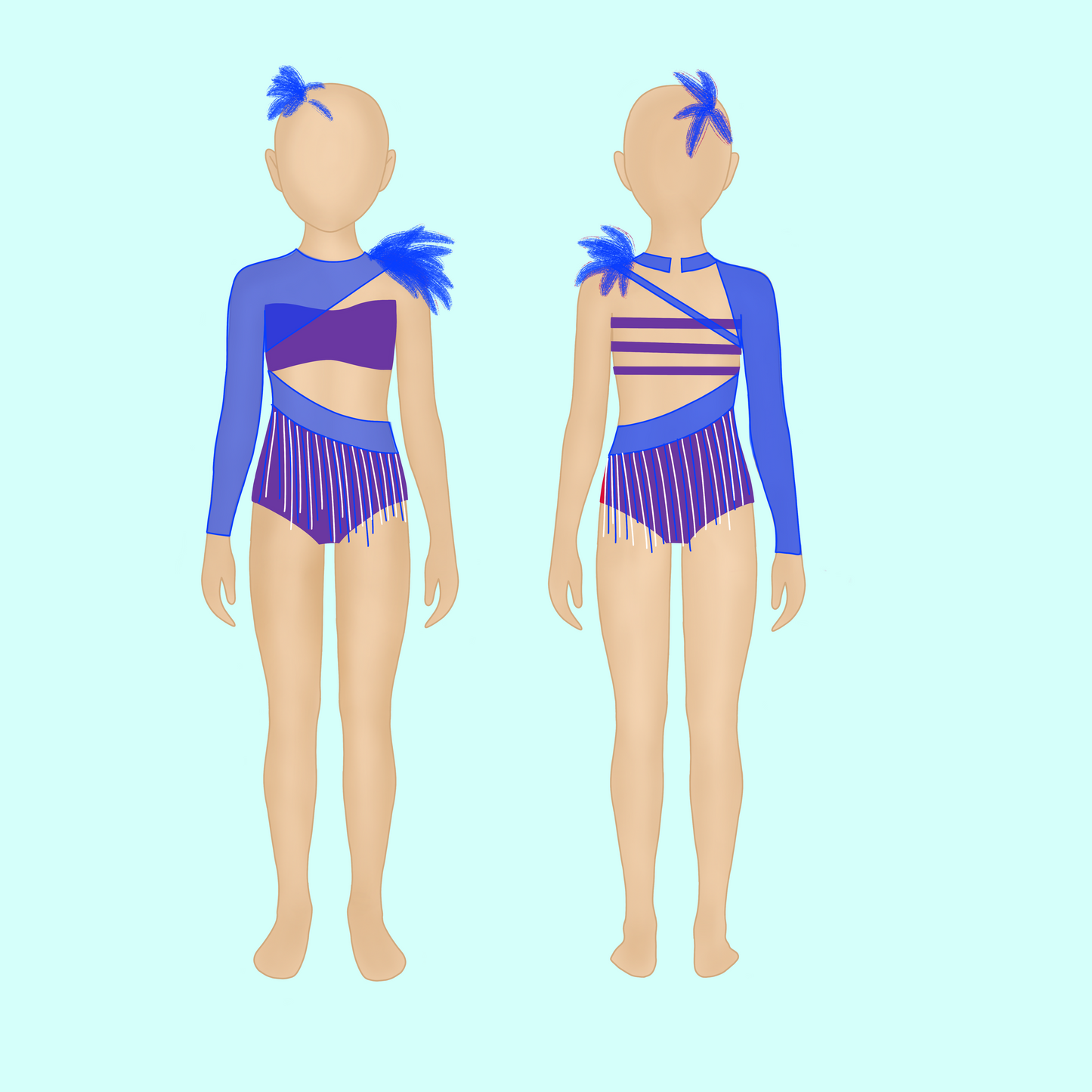 1001 (November) 3x Trio Costume Tribe